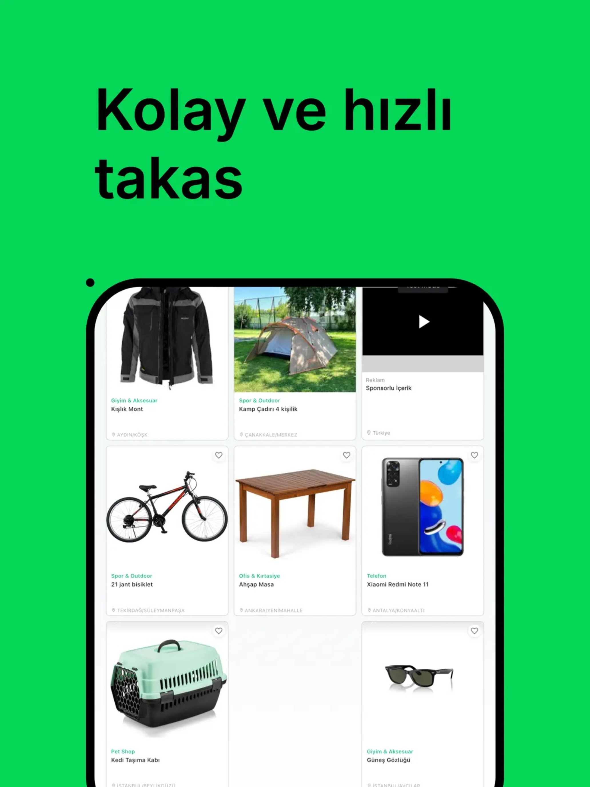 Takasly - Eşyalarını Takas Et