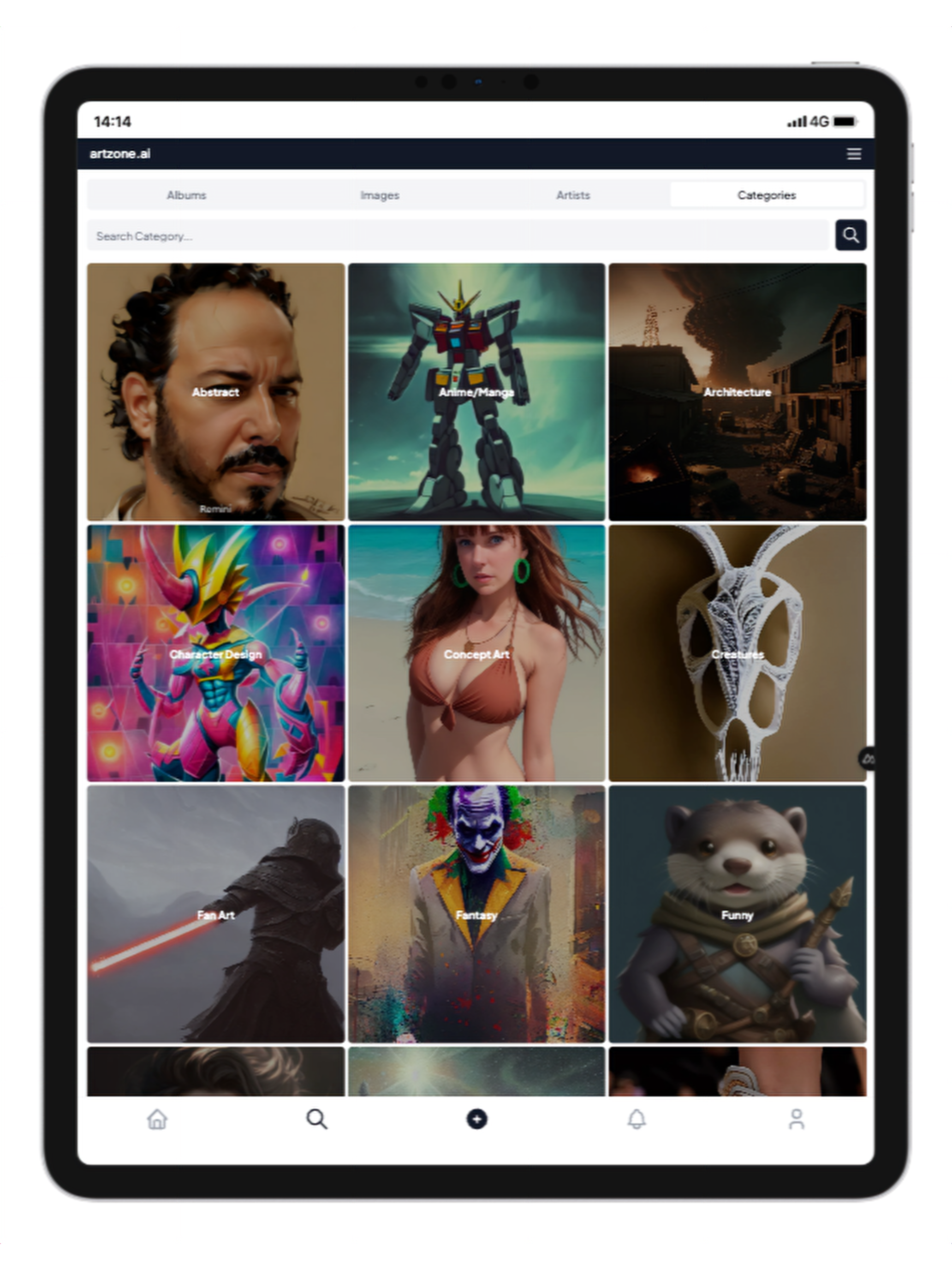 Artzone: Eyecandy AI Art Feed screenshot 12