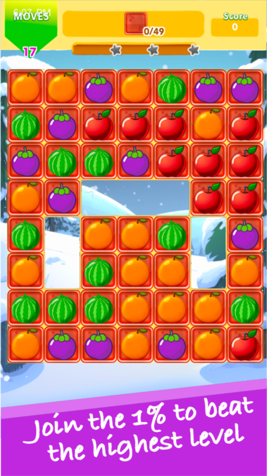 #5. Fruit Smash Link and Match (iOS) 由: Algoria Network LLC