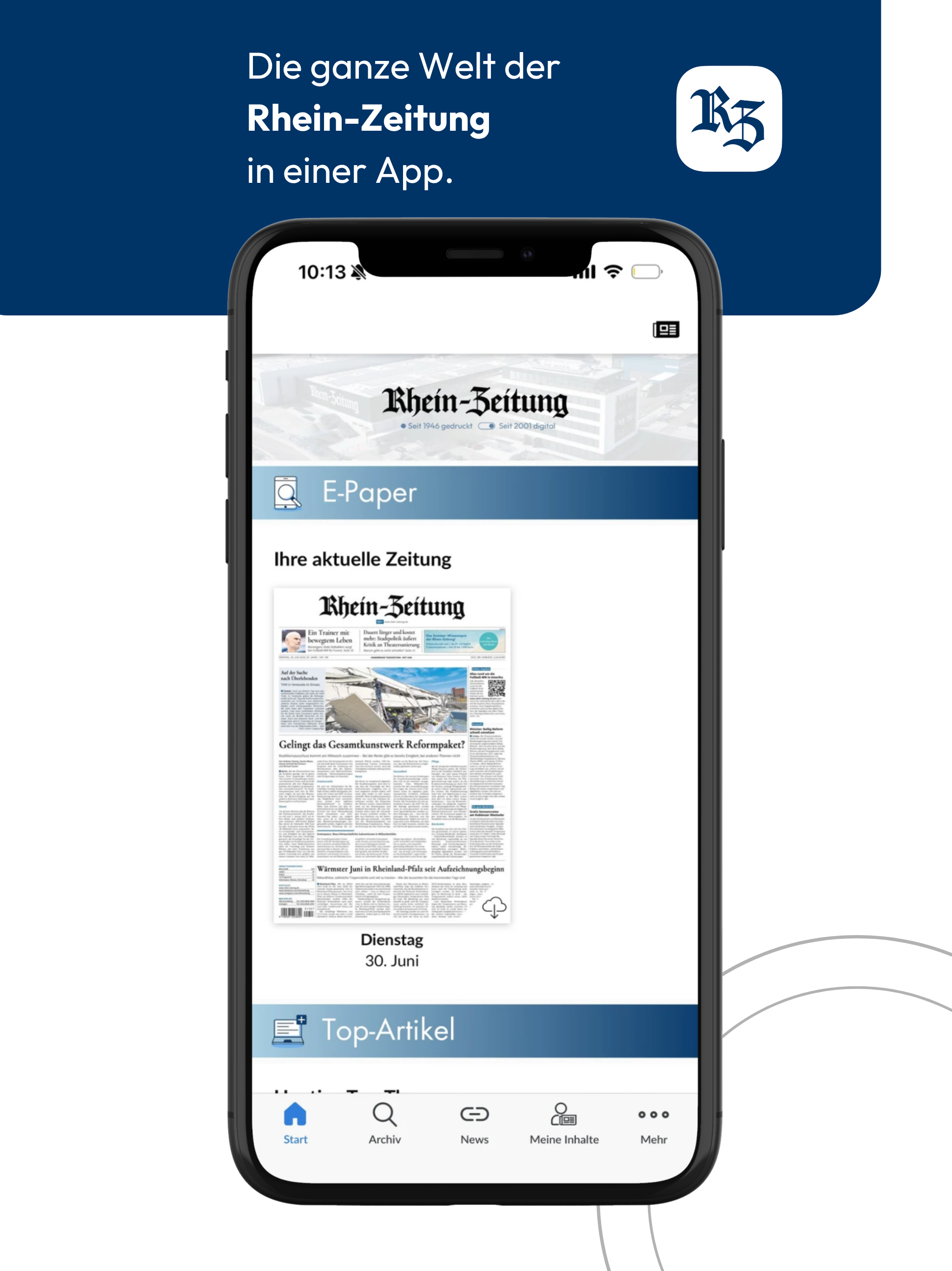 Rhein-Zeitung E-Paper & News screenshot 7