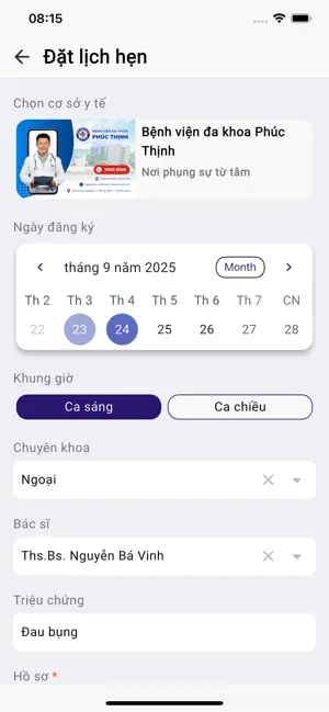 BVĐK Phúc Thịnh iPhone screenshot 3