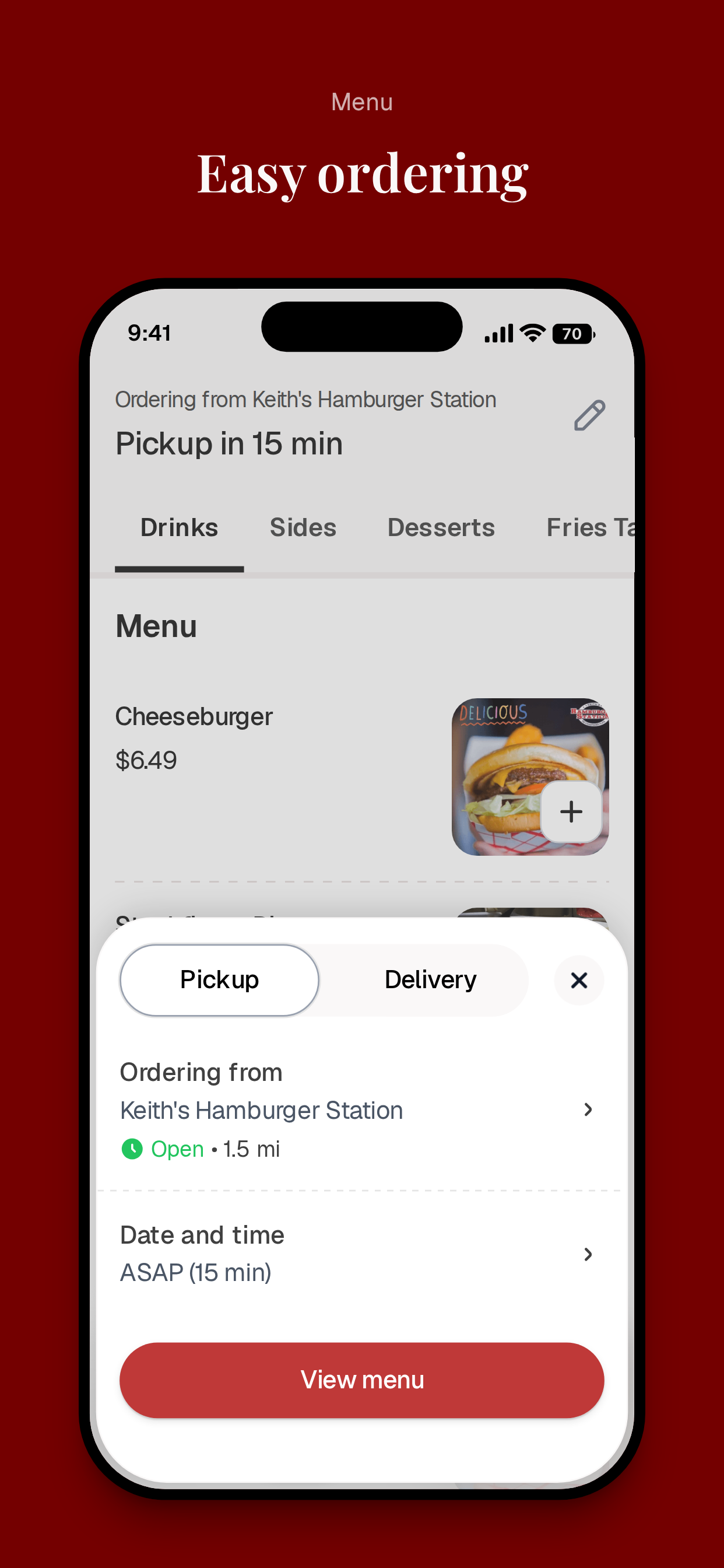 Keith's Hamburger Station screenshot 3
