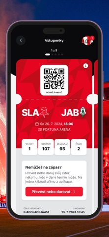 SK Slavia Praha iPhone screenshot 6