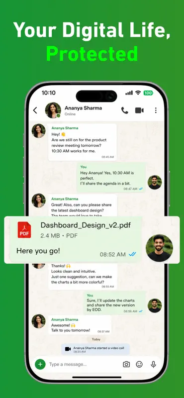 Foxcolab - Secure Messenger screenshot 2 of 8