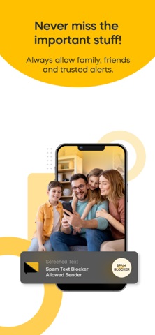 Spam Text Blocker by Nomorobo iPhone screenshot