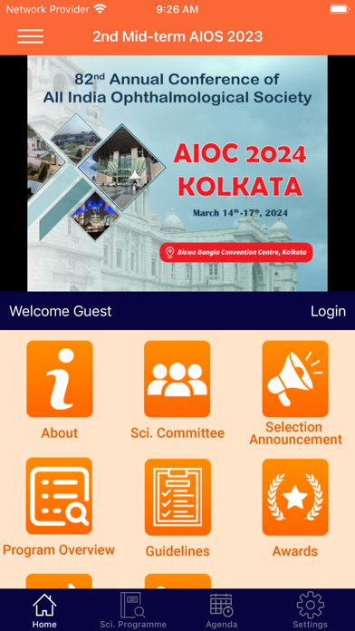 AIOS-All India Ophth. Society Screenshot