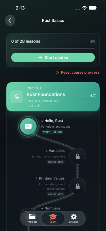 Crabrix: Rust Compiler screenshot 7 of 10