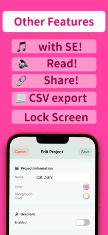Count Counter - by tap, sounds Screenshot 6 of 6