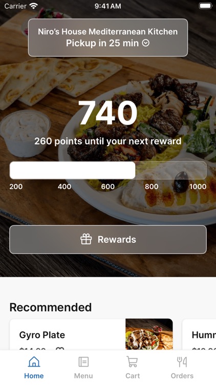 Niro’s House Mediterranean