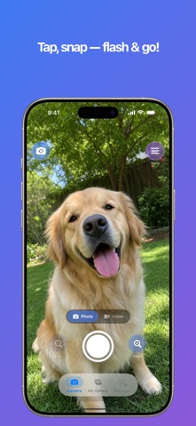 FlashAndGo - Kids Camera screenshot