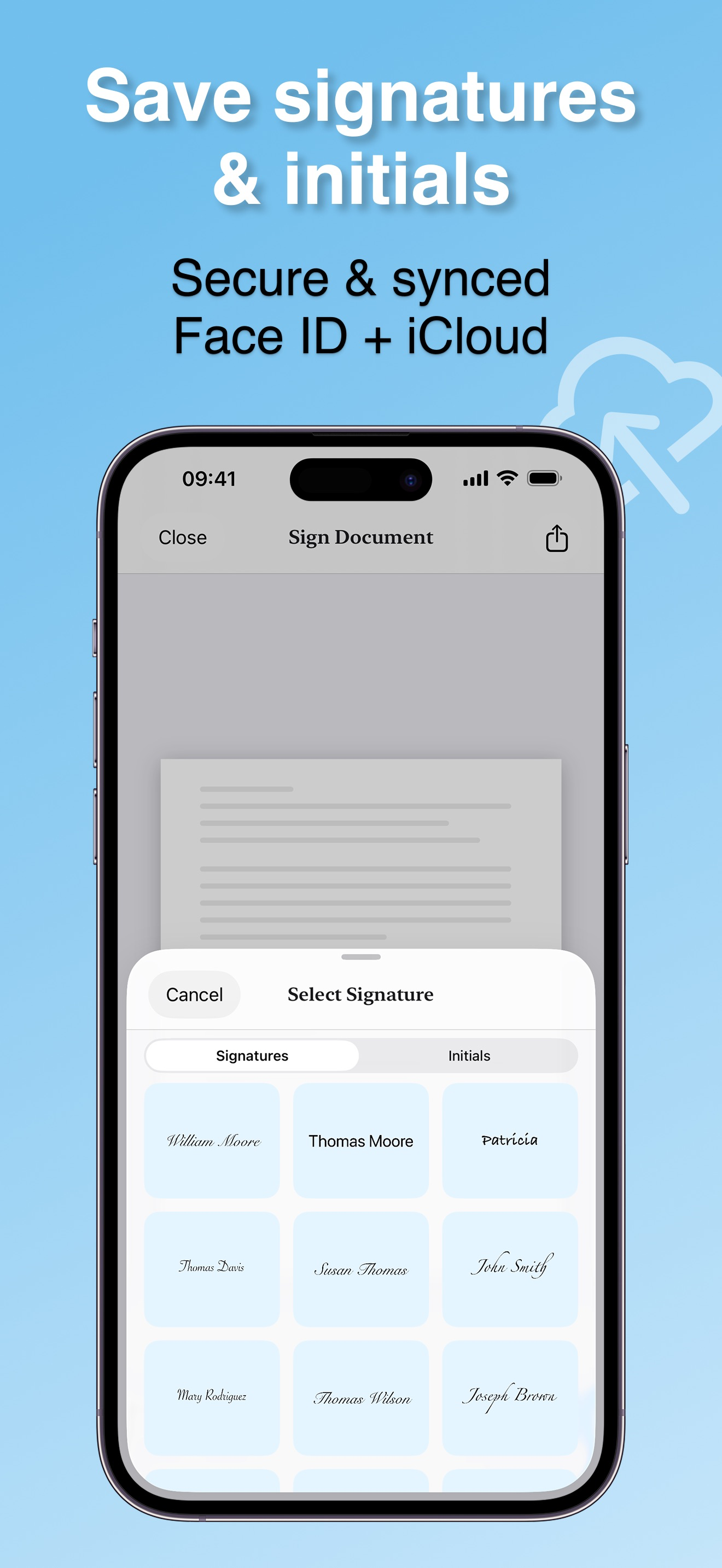 Electronic Signature Scanner