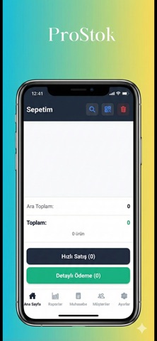 ProStok-Stok ve Satış Yönetimi screenshot
