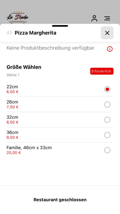La Strada Lieferservice screenshot-3