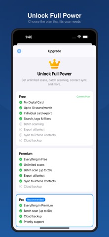 Business Card Scanner OCR Screenshot 10 of 10