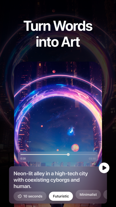 Vio 3 - AI Video Generator Screenshot