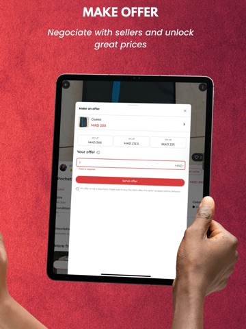 Plakkar - Sell & buy clothes iPad screenshot
