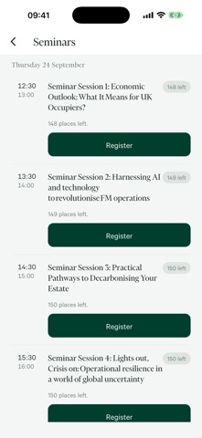 CBRE Supplier Event screenshot