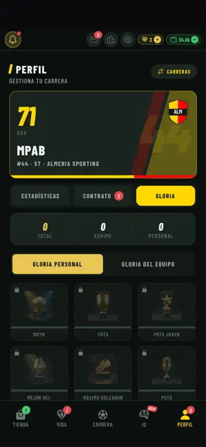 Footballer - Life Simulator iPhone screenshot 2