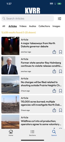 KVRR screenshot