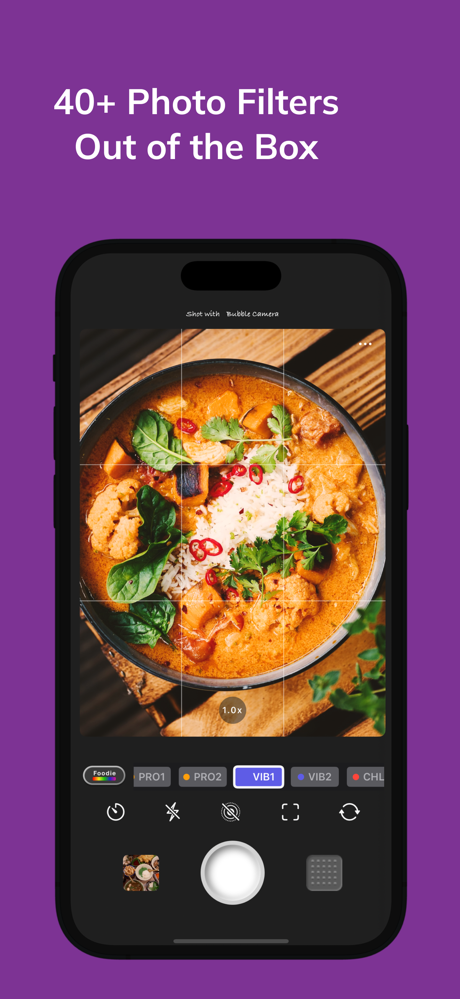 Bubble Cam - Pro Food Camera screenshot 2