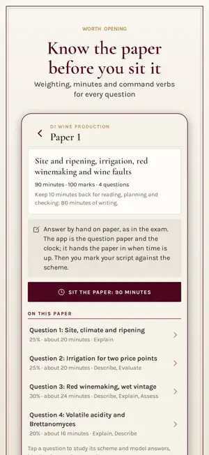 Worth Opening: WSET Level 4 screenshot 4