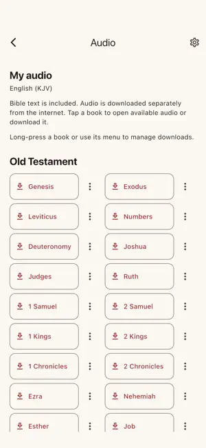 WORDPROJECT AUDIO BIBLE screenshot 2