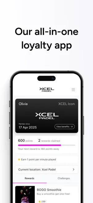 Xcel Padel screenshot 1