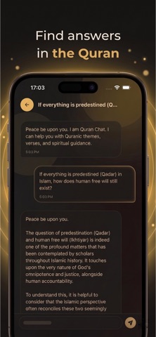 Quran Chat: Daily Guidance screenshot