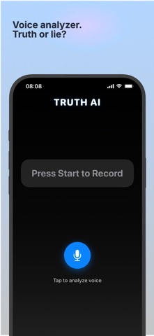Truth AI: Voice Analyzer Screenshot 1 of 4