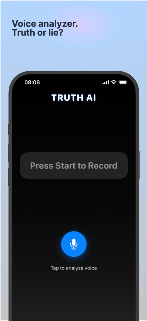 Truth AI: Voice Analyzer - Entertainment App | MWM