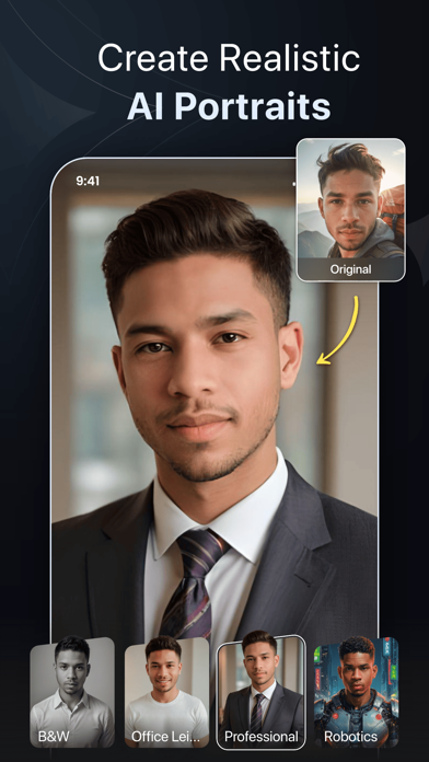 PortraitMe - AI Headshot Pro Screenshot