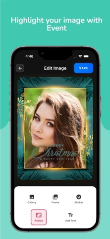 Christmas New Year Photo Maker screenshot