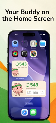 Stop Smoking: Quit Tracker Screenshot 4 of 6