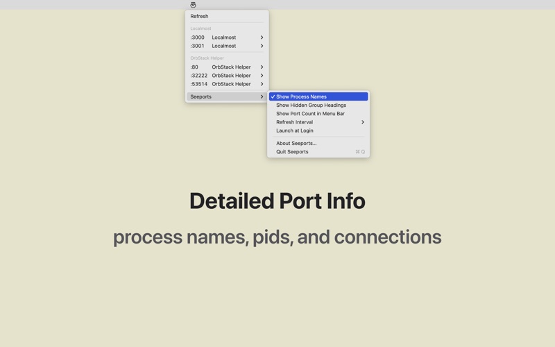 Seeports screenshot