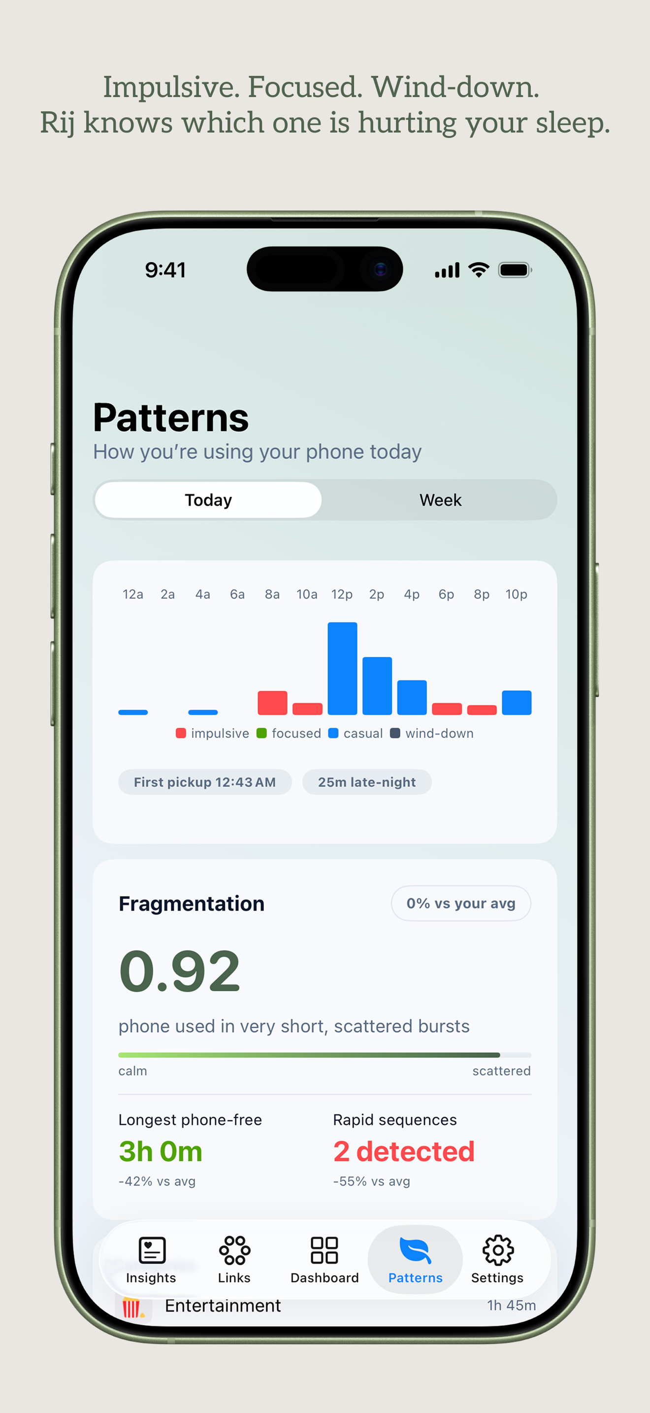 Rij: Screen Time & Health screenshot 6