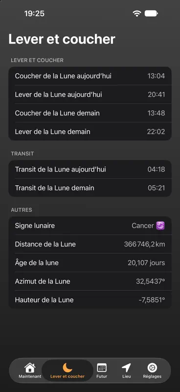 Phase de lune screenshot 5 of 7