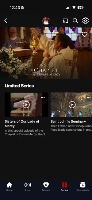 CatholicTV: Mass & Rosary screenshot 2