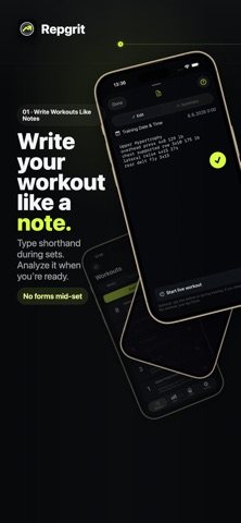 Repgrit: Workout Tracker Screenshot 1 of 6