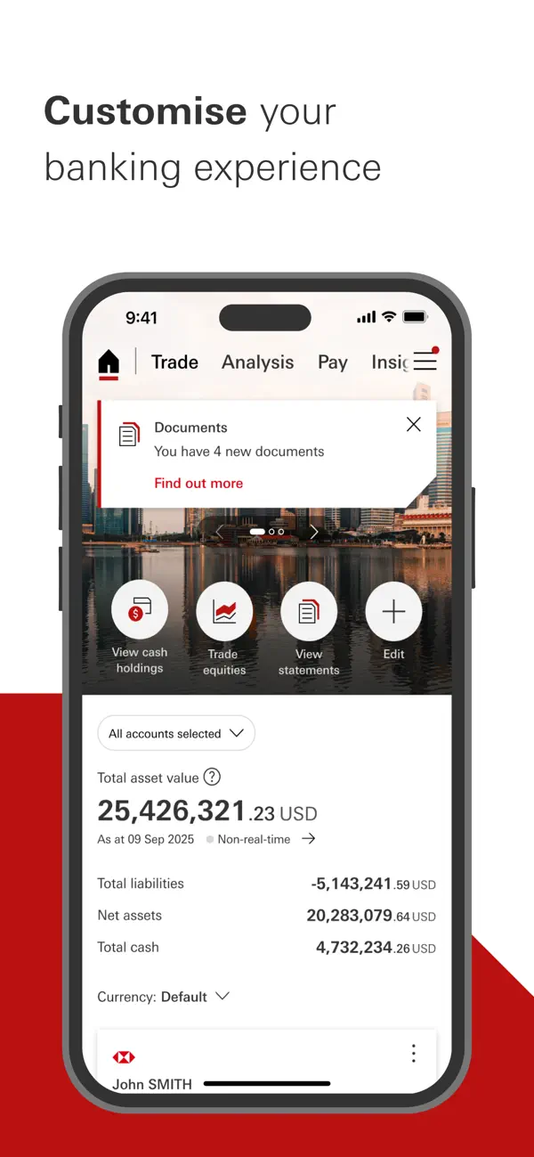 Screenshot #2 pour HSBC Private Bank Singapore