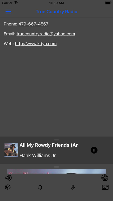 Screenshot #3 pour True Country Radio