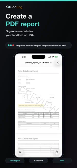 SoundLog - Noise Tracker screenshot 3