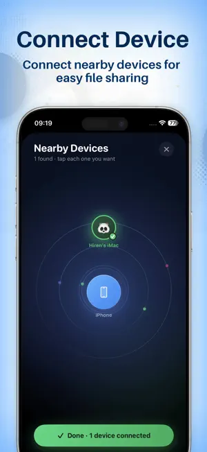 File transfer & Data Sharing screenshot 2