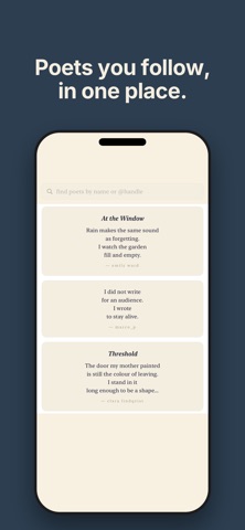 Poema - Share your Poems iPhone screenshot
