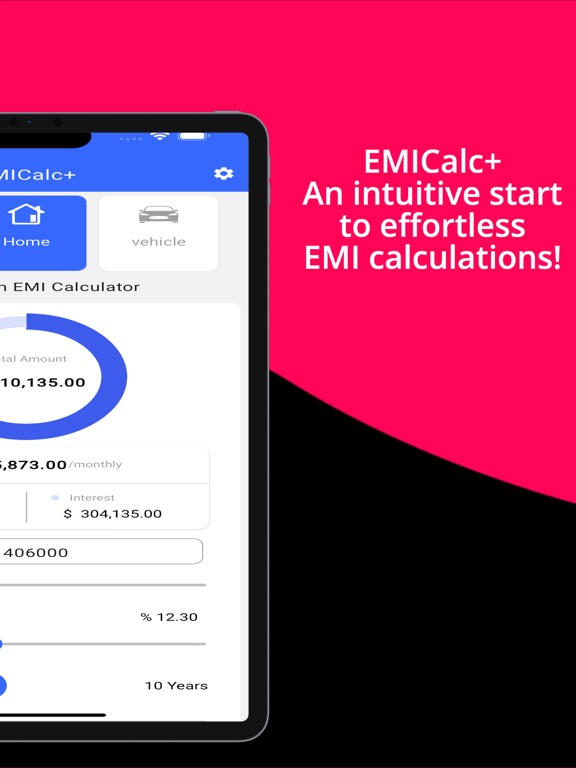 Screenshot #4 pour EMICalc+ Loan Assist