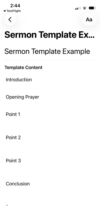 SermonSteward Screenshot 2 of 4