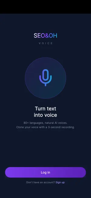 SEO&OH VOICE screenshot 1