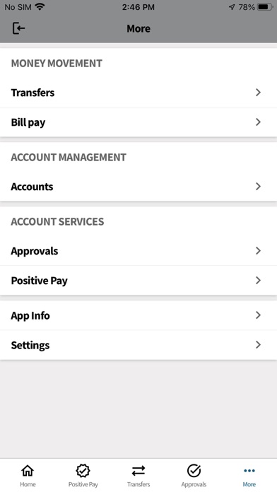 Citizens National Bank Biz App Screenshot