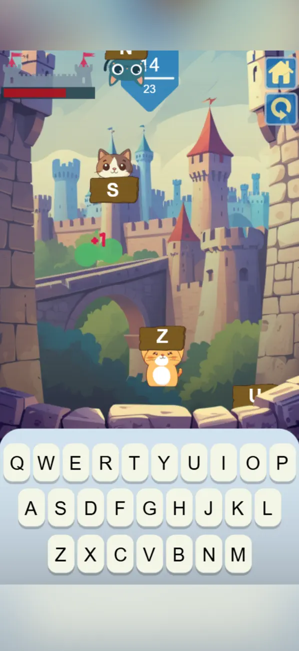Screenshot #1 pour Cat Typing