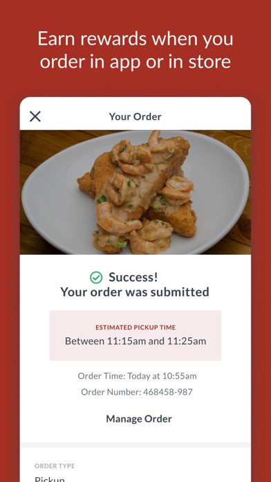 Boudreaux's Cajun Kitchen iPhone screenshot 3 - Food & Drink app