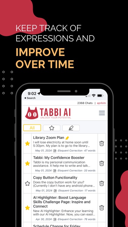 Tabbi AI: Writing and Speaking screenshot-6